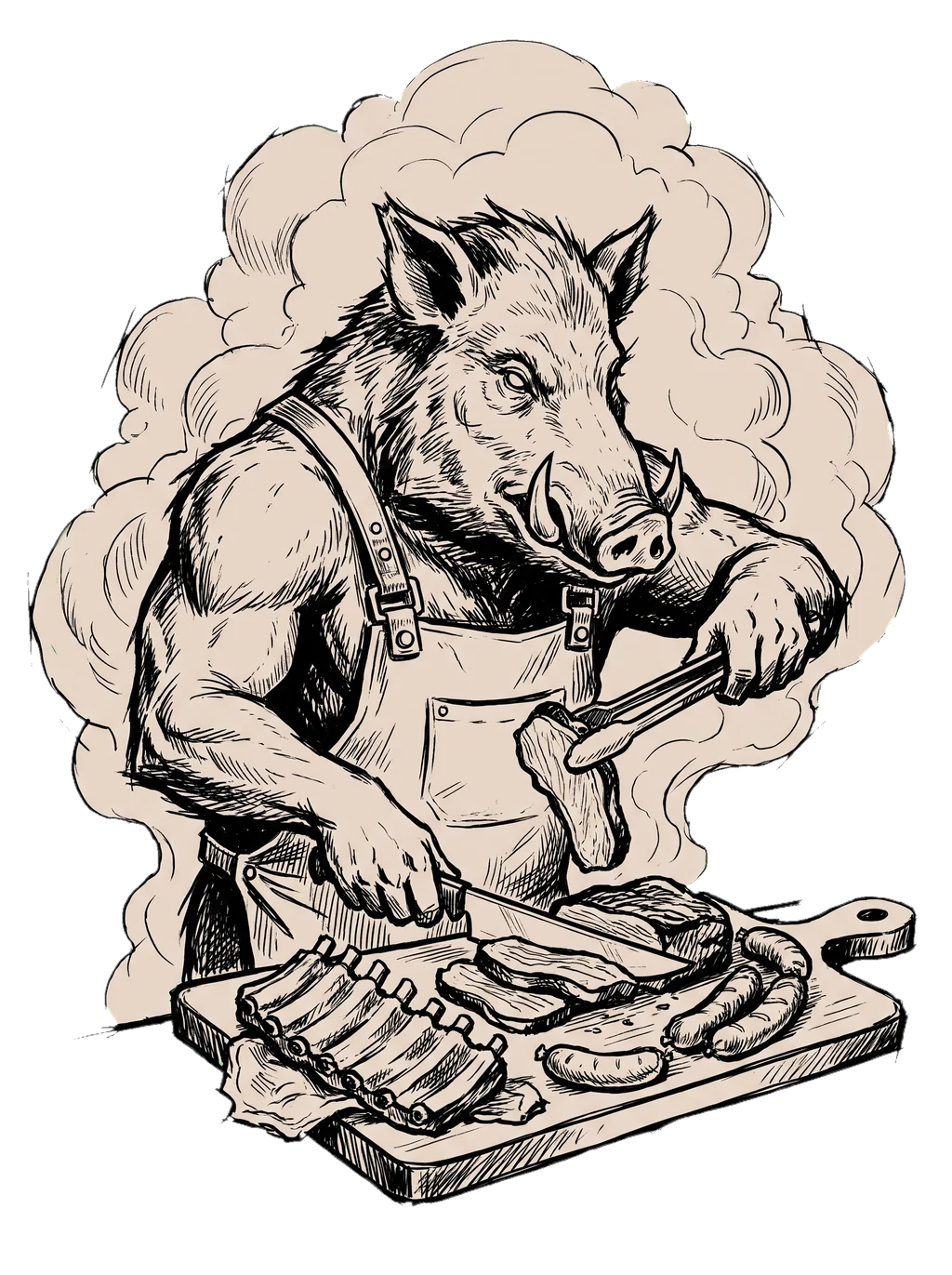 Wild Boar Pitmaster Graphic Tee