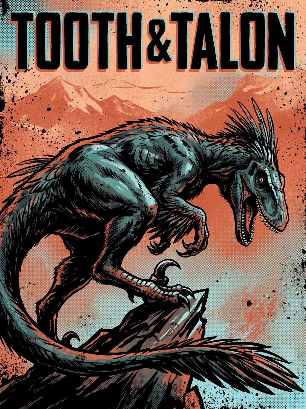Tooth & Talon Utahraptor Graphic Tee