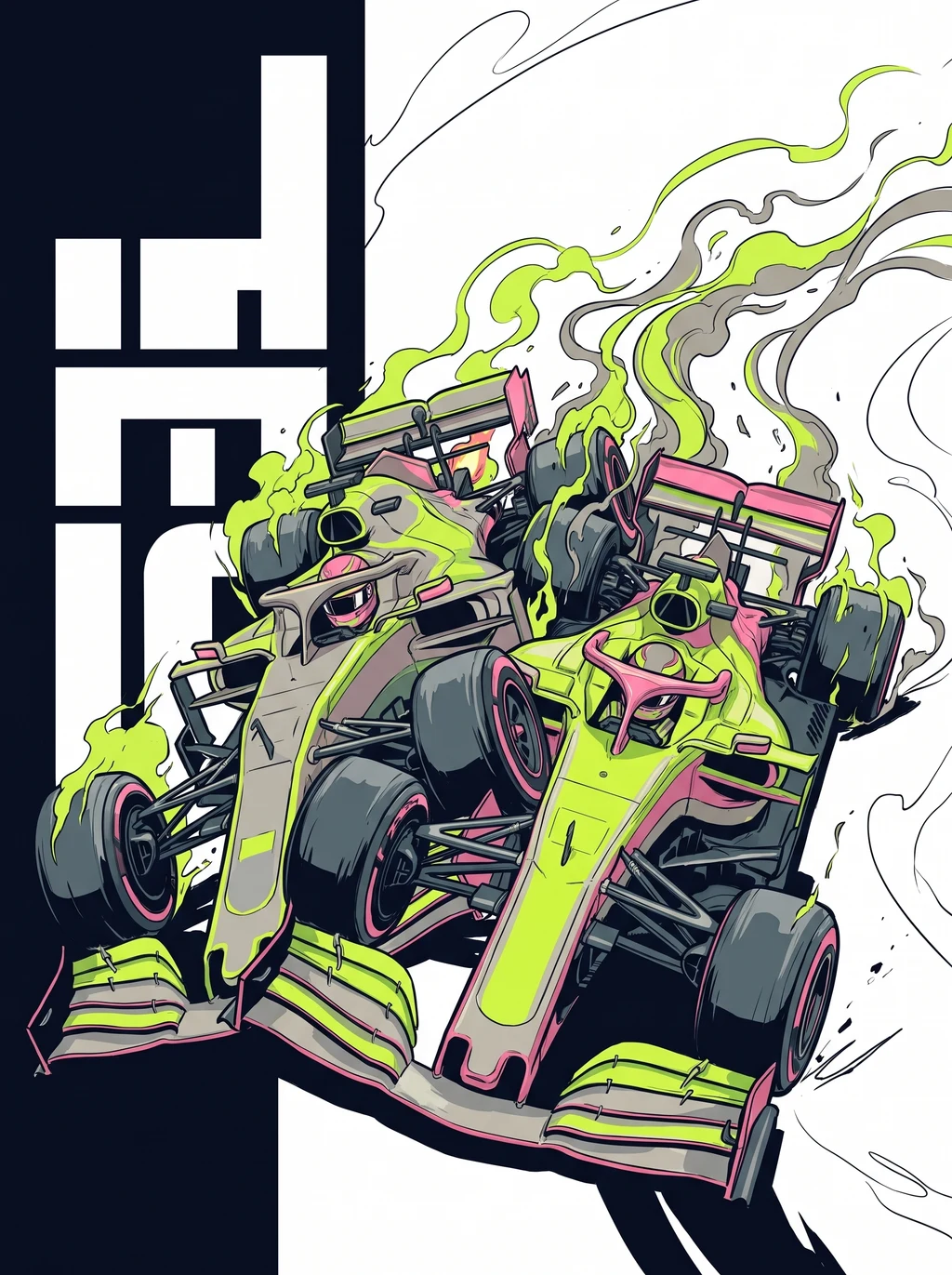 Apex Duel Graphic Race Tee