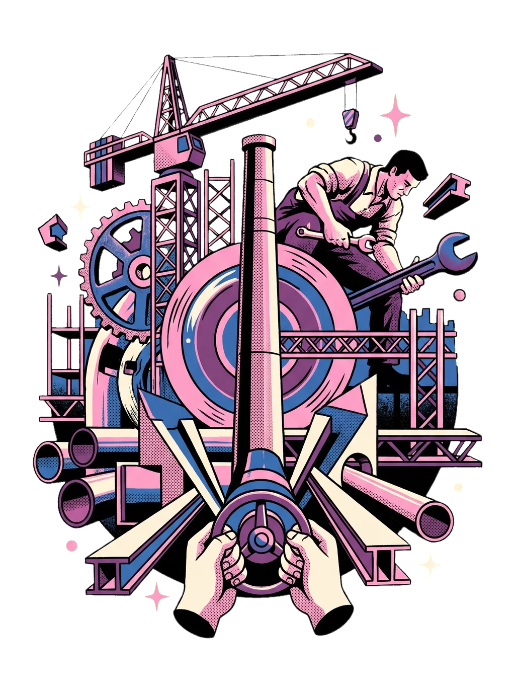 Monument of Industry Graphic Tee