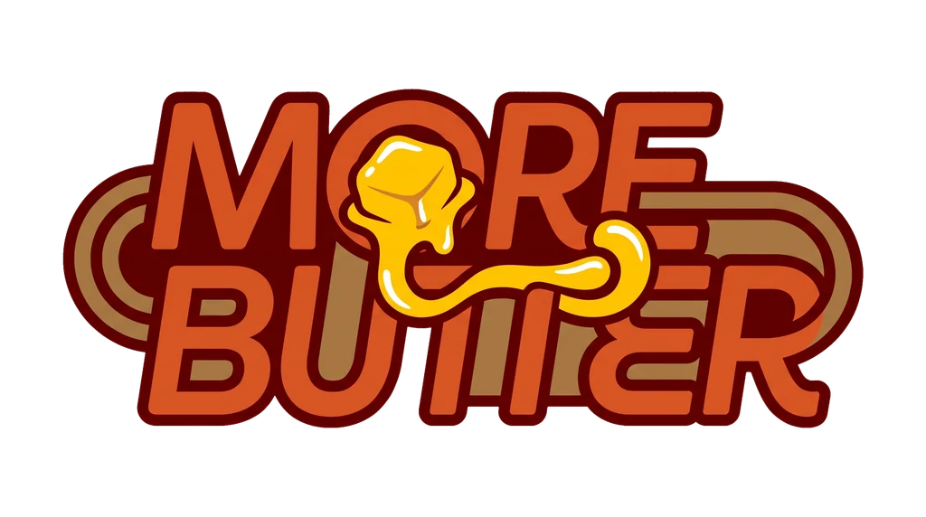 More Butter Foodie Typography T-Shirt