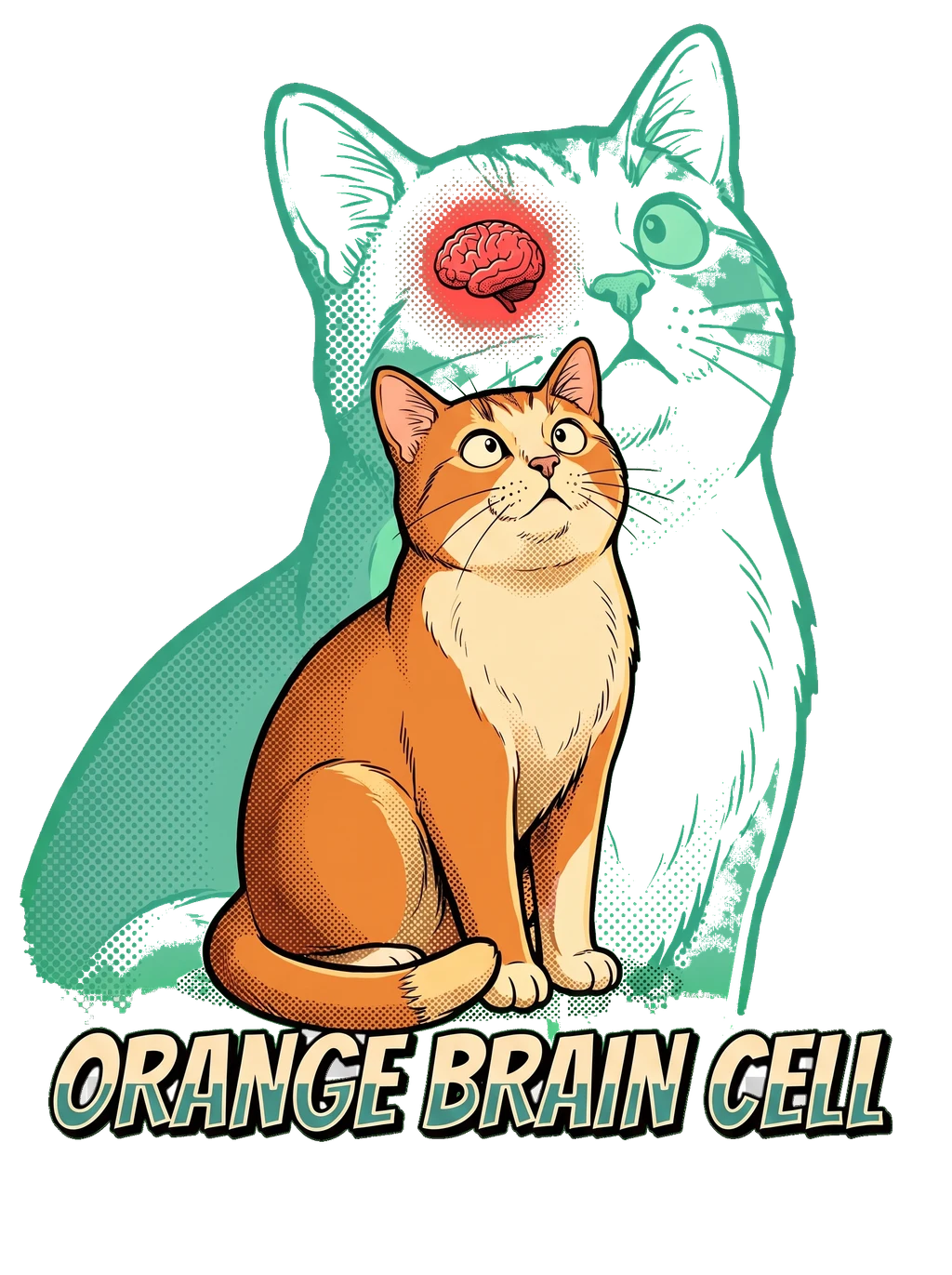 Orange Brain Cell