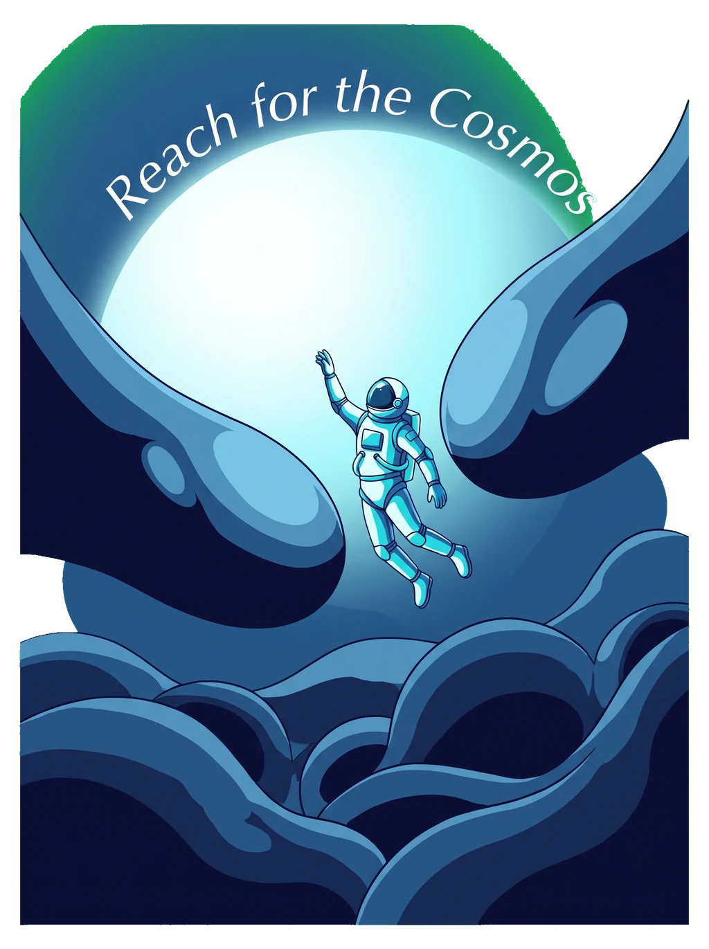 Cosmic Reach: Blue Astronaut Odyssey