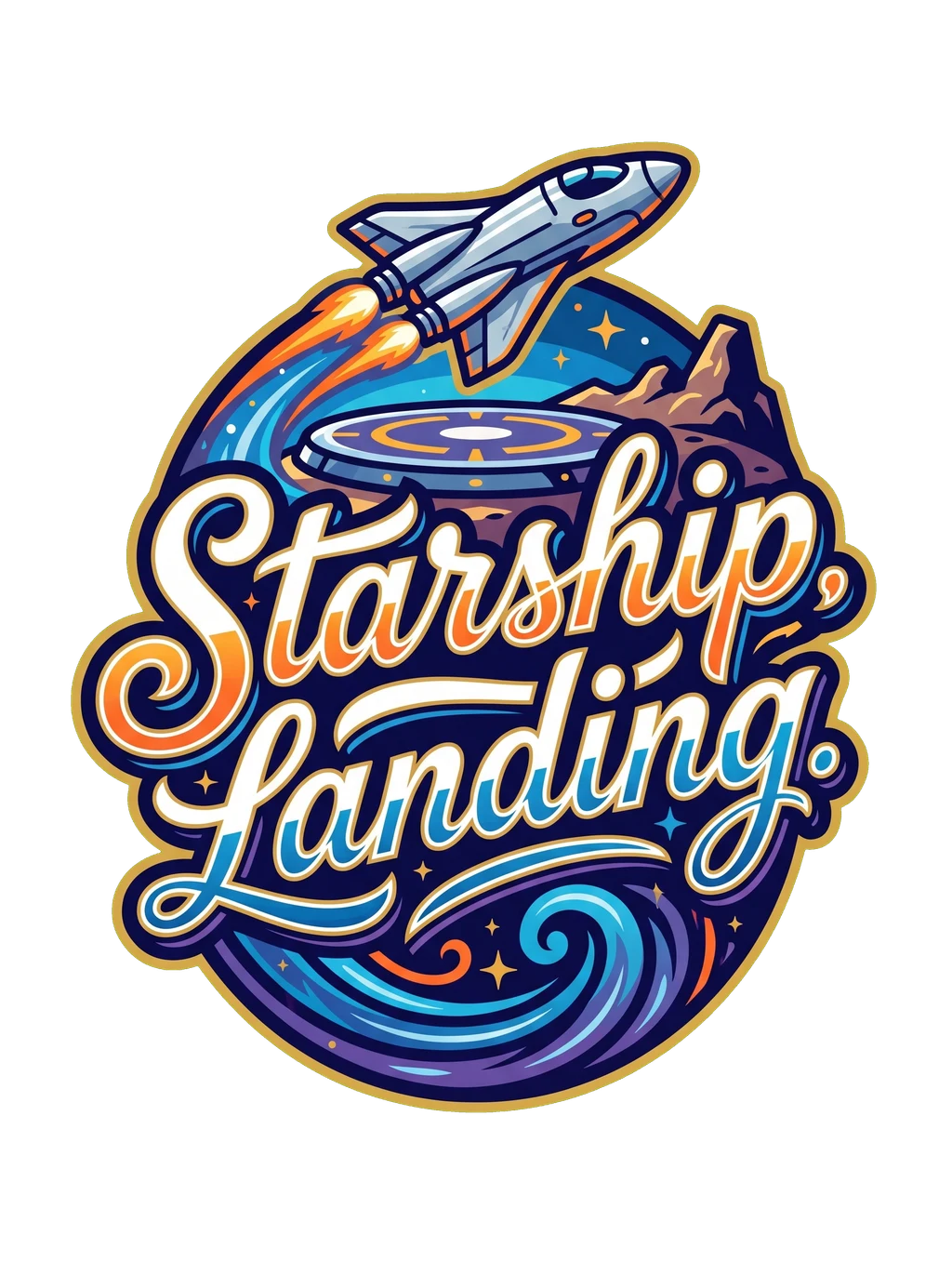 Starship. Landing.