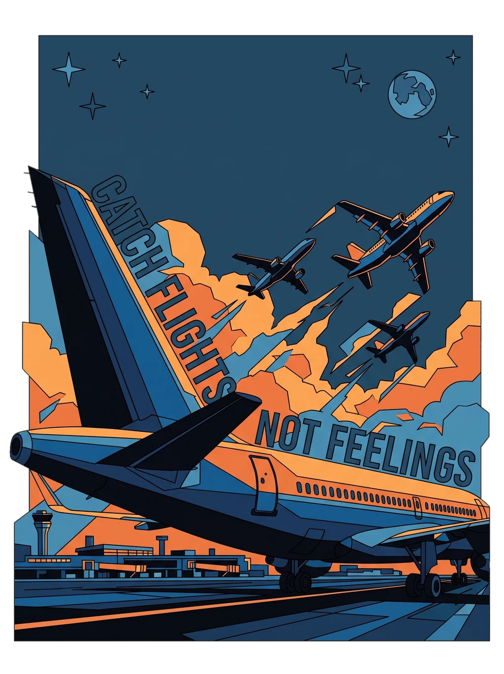 Catch Flights Not Feelings