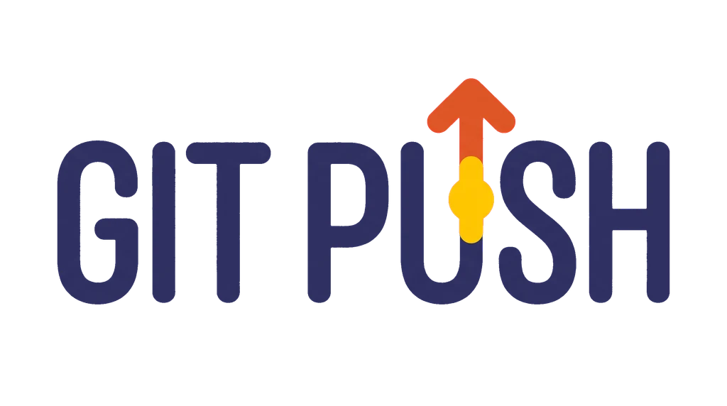 Git Push Minimalist Developer T-Shirt