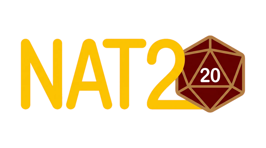 Nat 20 Critical Hit D20 Tabletop Gaming T-Shirt