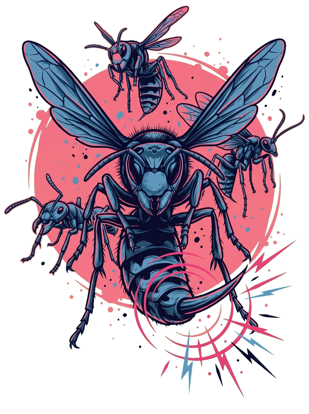 Apex Sting Executioner Wasp Graphic T-Shirt