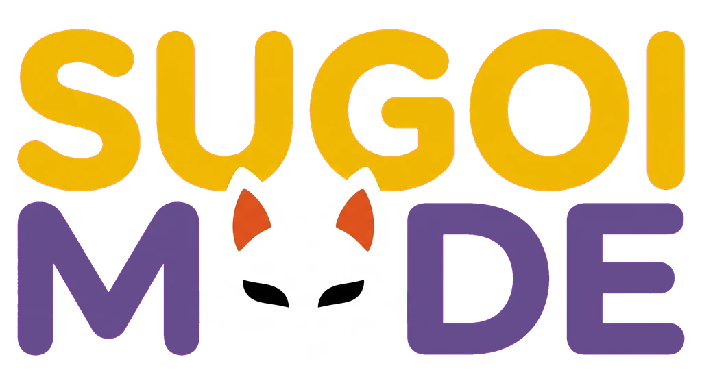 Sugoi Mode Anime Kitsune Graphic Tee