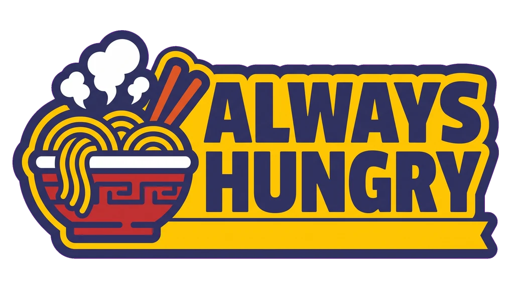Always Hungry Ramen Embroidered Patch Tee