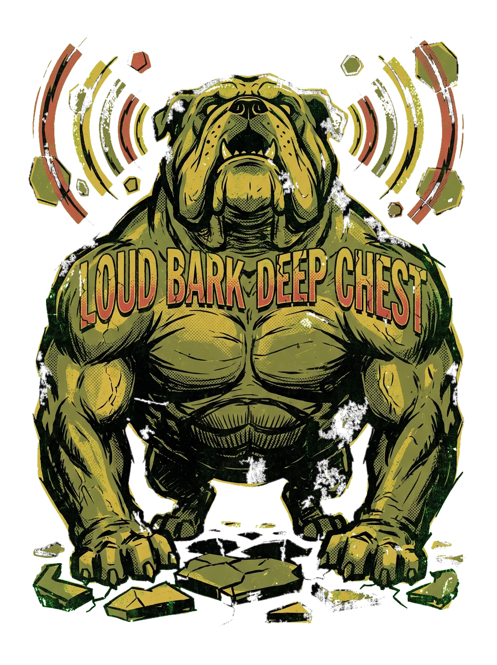 Loud Bark Deep Chest
